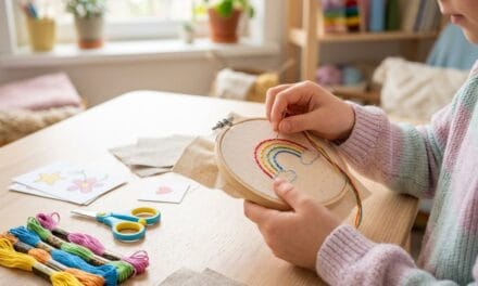 Broderi til børn – sådan kommer begyndere nemt i gang