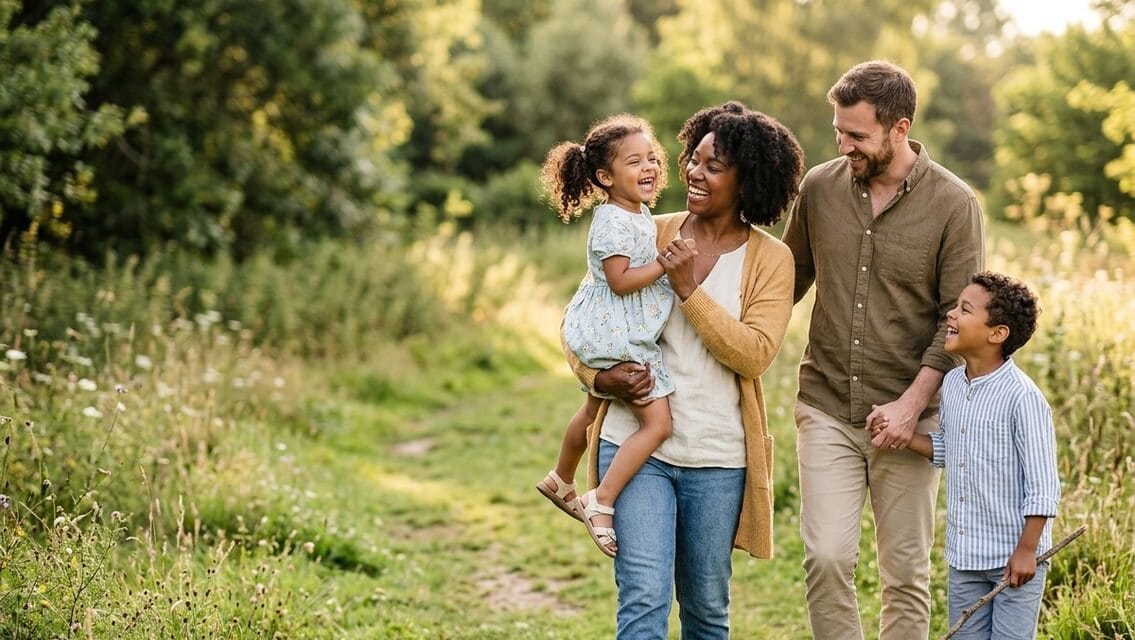 Familiefoto – idéer til billeder der føles naturlige