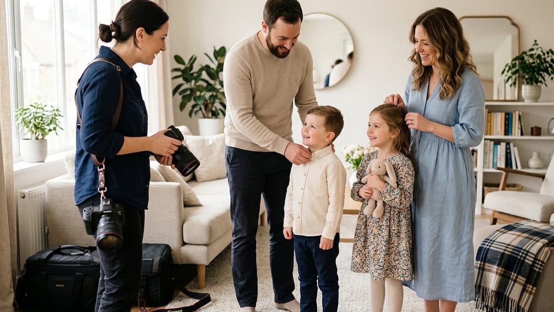 Fotograf til familiefoto – sådan forbereder I jer til fotograferingen
