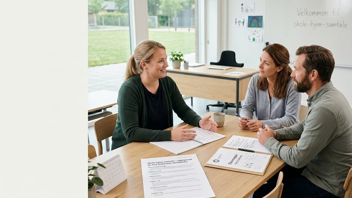 Skole-hjem-samtale – spørgsmål du kan forberede hjemmefra